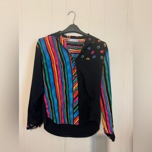 Funky Starfire Striped Women's Top